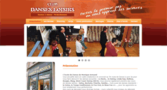 Desktop Screenshot of danses-loisirs.fr